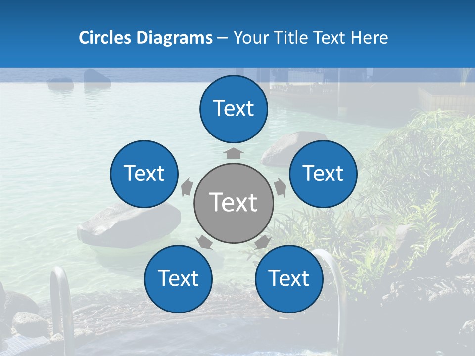 Relaxing Coast Scenic PowerPoint Template