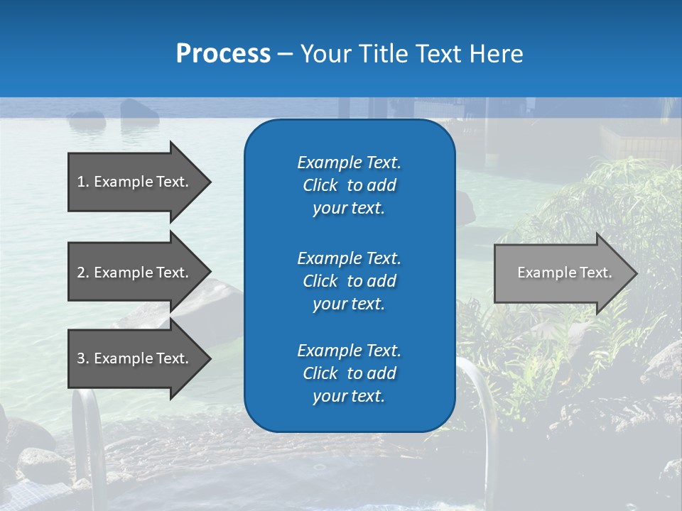 Relaxing Coast Scenic PowerPoint Template