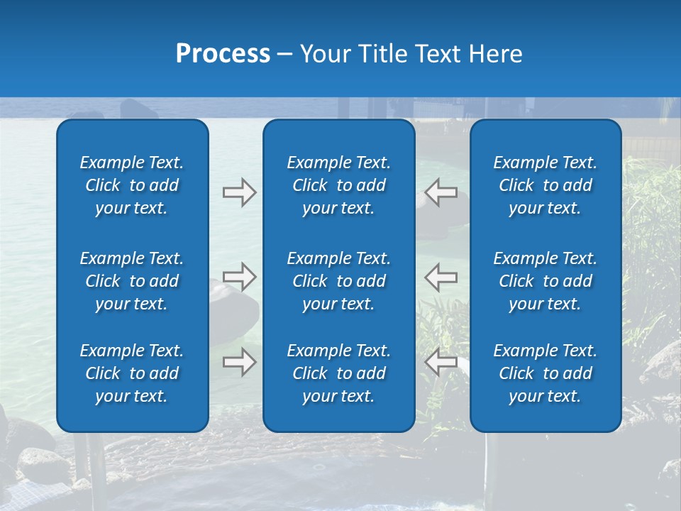 Relaxing Coast Scenic PowerPoint Template