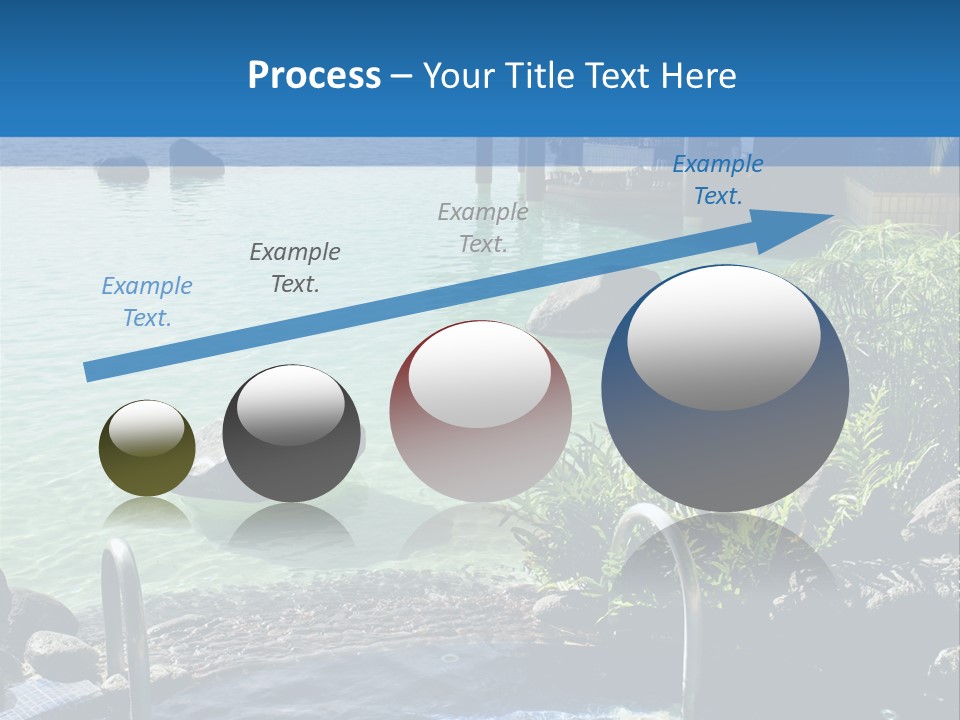 Relaxing Coast Scenic PowerPoint Template