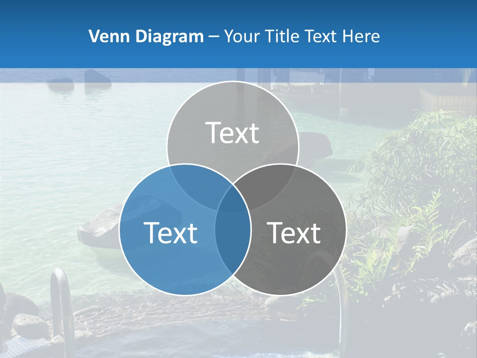Relaxing Coast Scenic PowerPoint Template