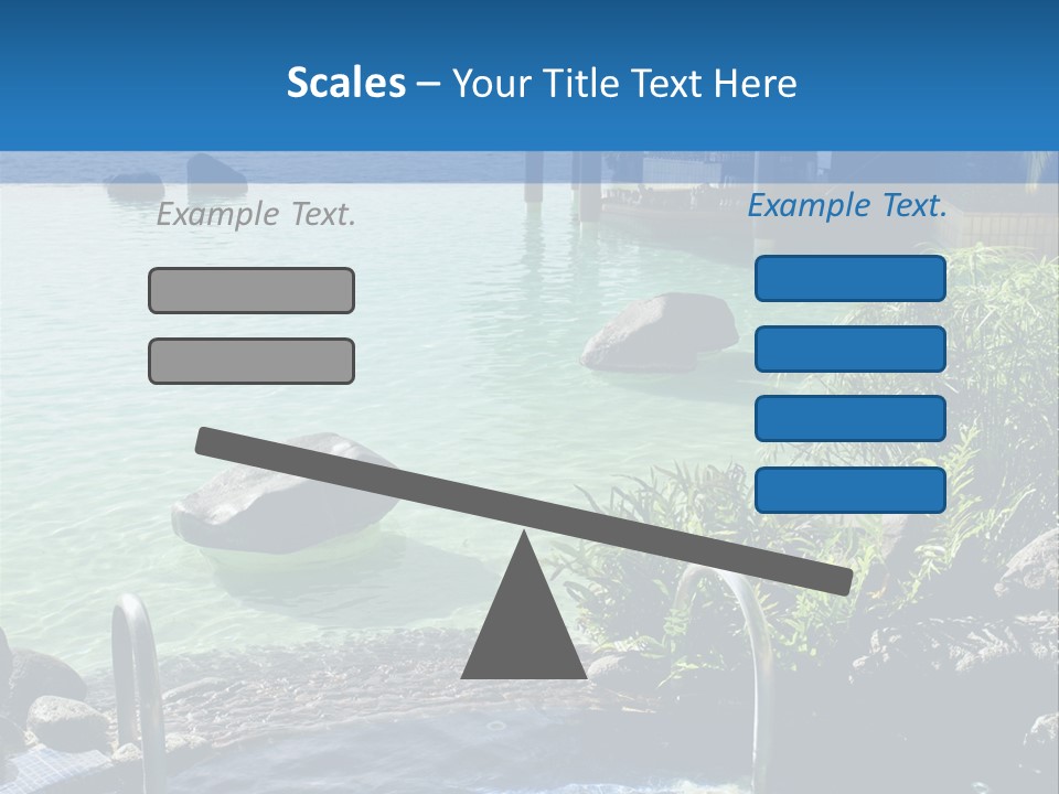 Relaxing Coast Scenic PowerPoint Template