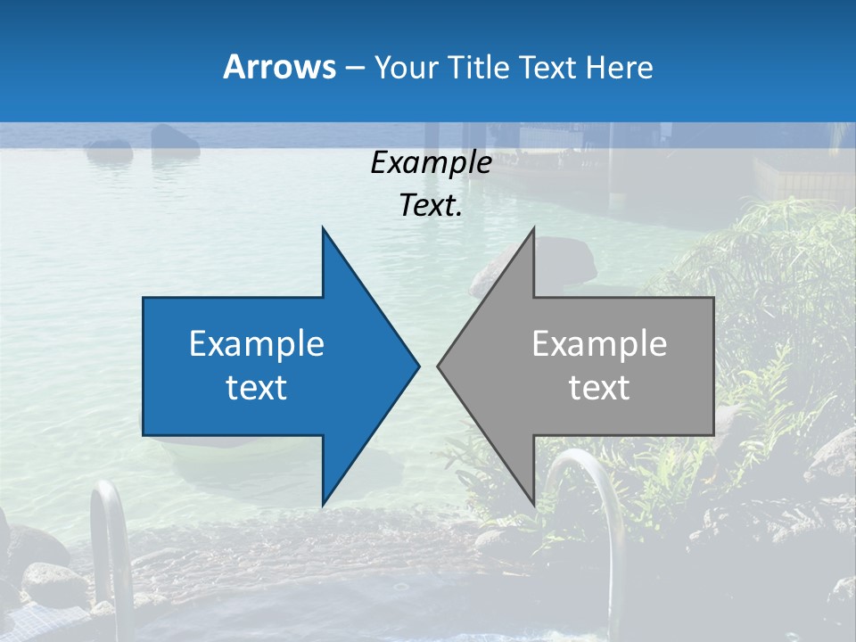 Relaxing Coast Scenic PowerPoint Template