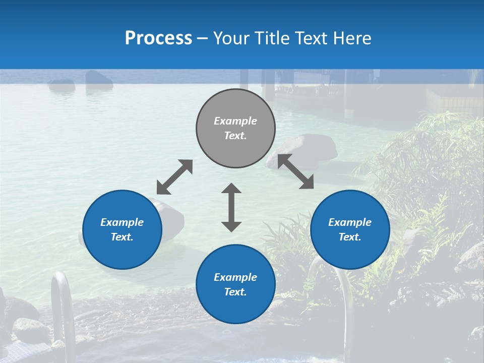 Relaxing Coast Scenic PowerPoint Template