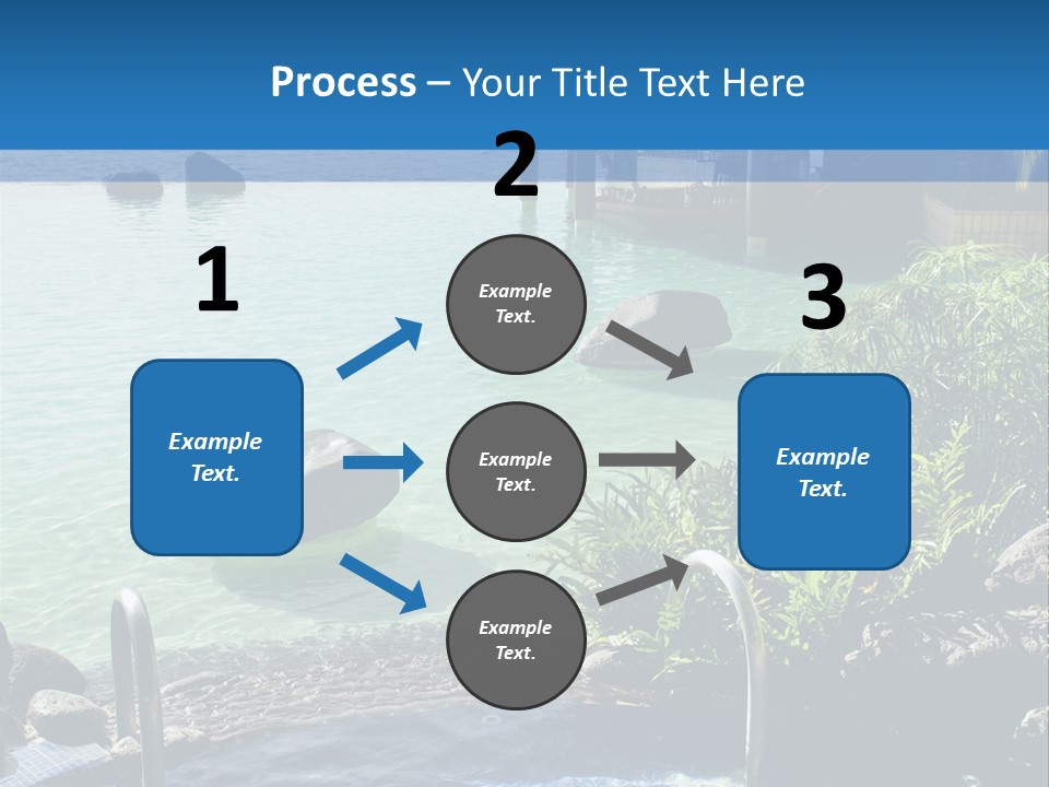 Relaxing Coast Scenic PowerPoint Template