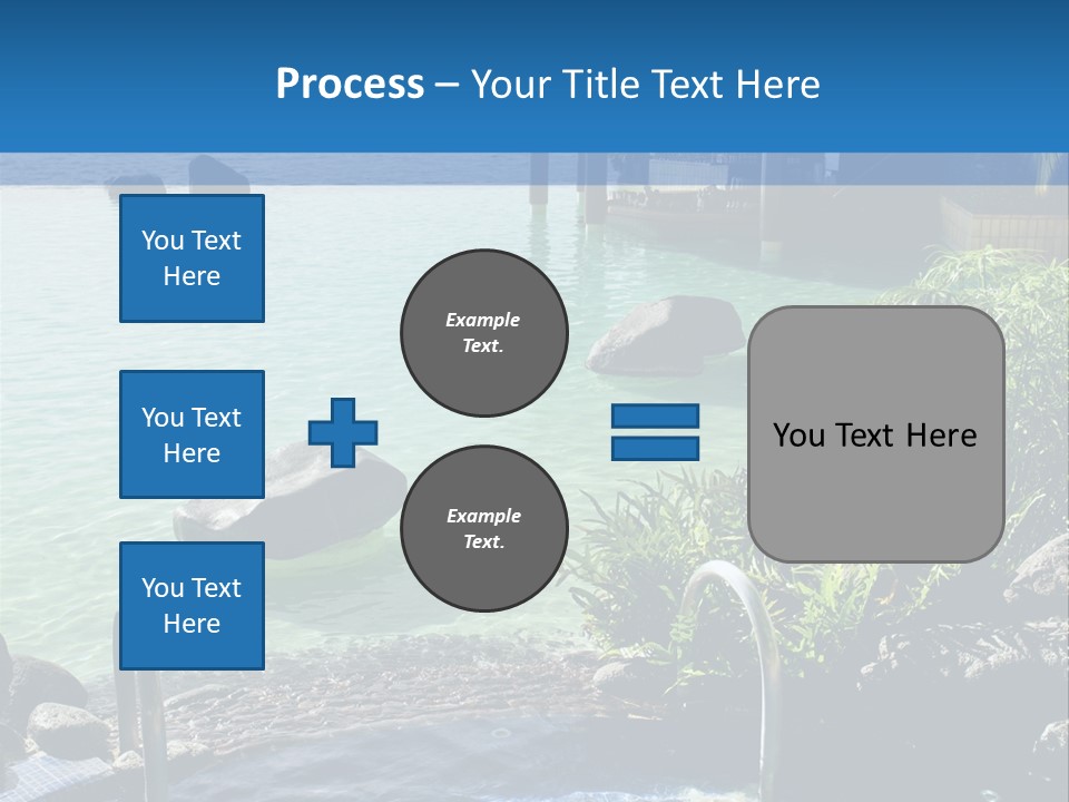 Relaxing Coast Scenic PowerPoint Template