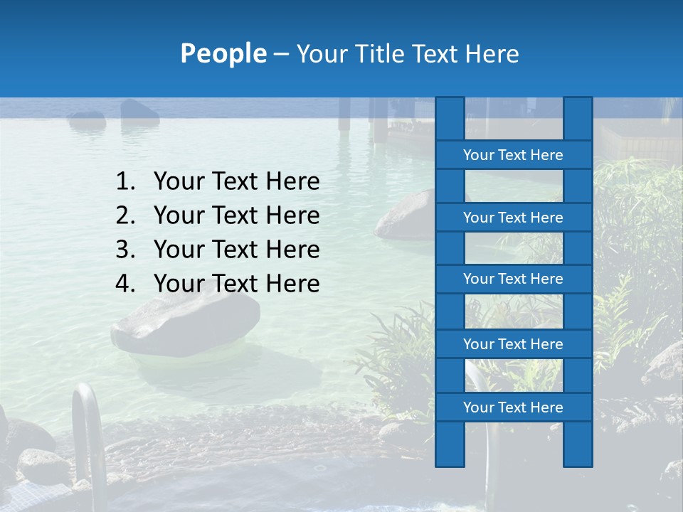 Relaxing Coast Scenic PowerPoint Template