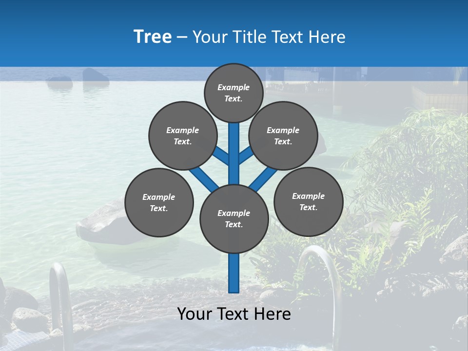 Relaxing Coast Scenic PowerPoint Template