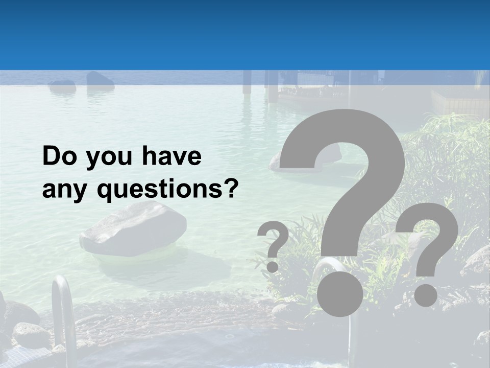 Relaxing Coast Scenic PowerPoint Template