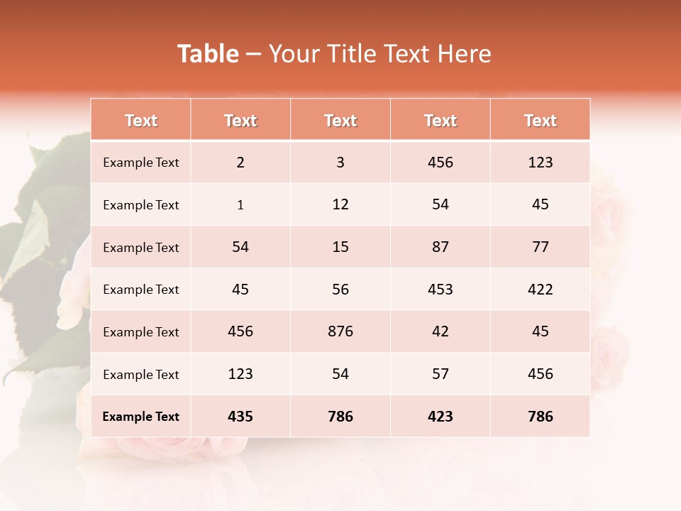 Beautiful Birthday Botanical PowerPoint Template