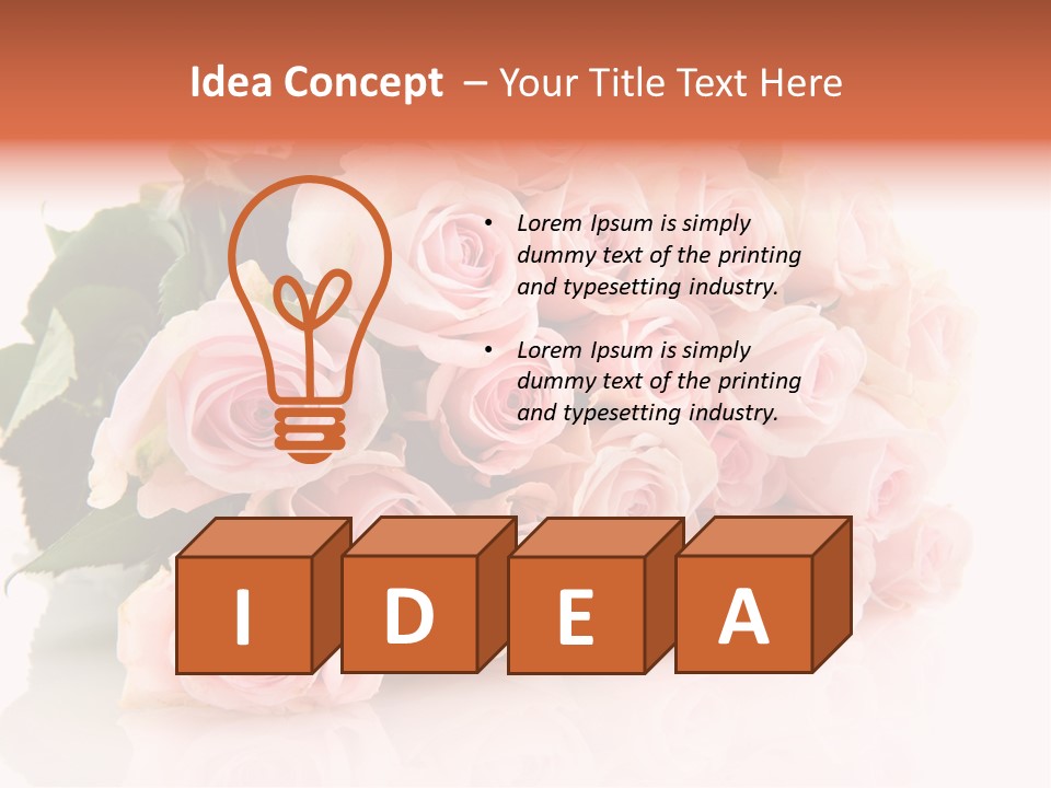 Beautiful Birthday Botanical PowerPoint Template