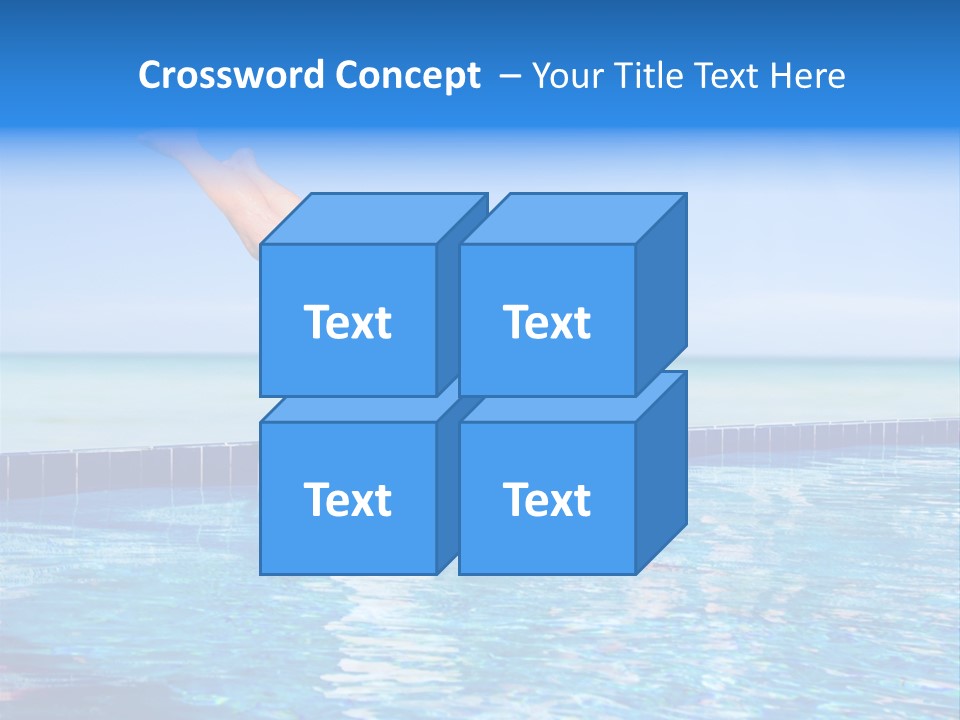 Coast Vacation Male PowerPoint Template