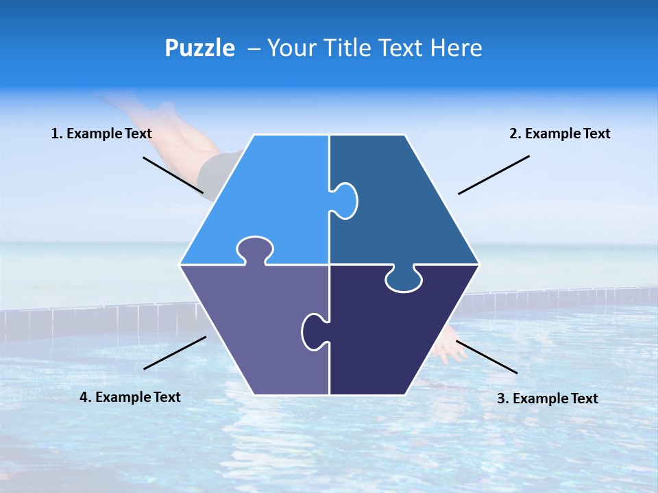 Coast Vacation Male PowerPoint Template