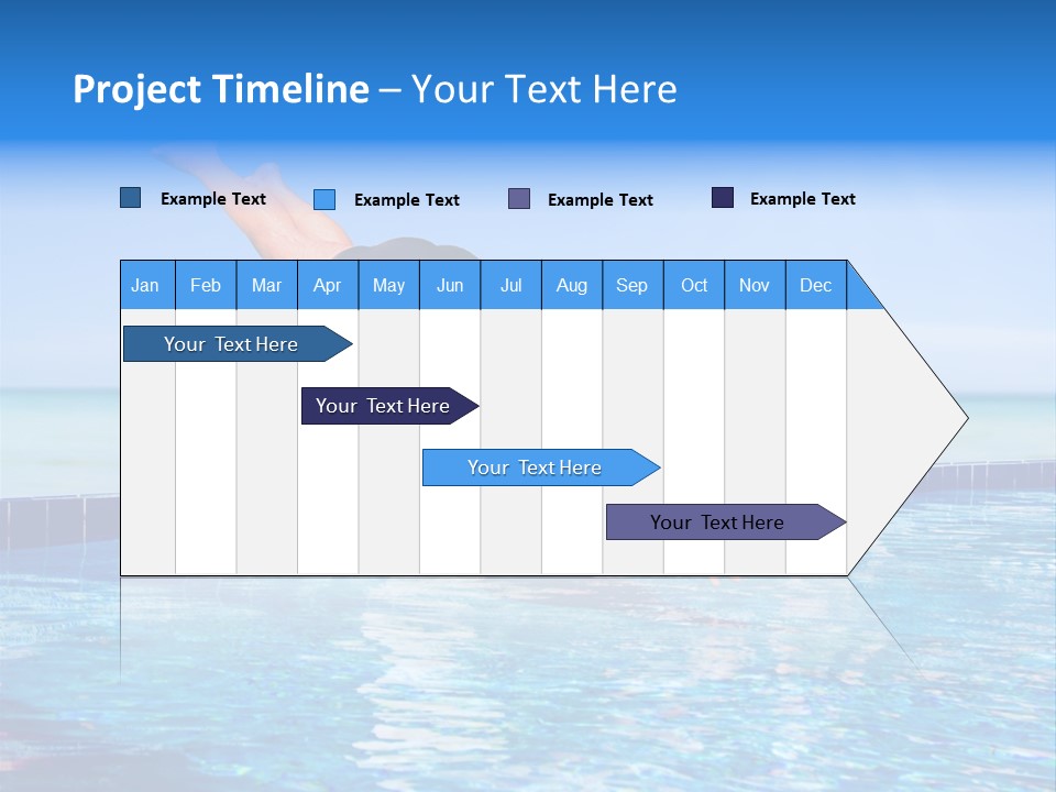 Coast Vacation Male PowerPoint Template