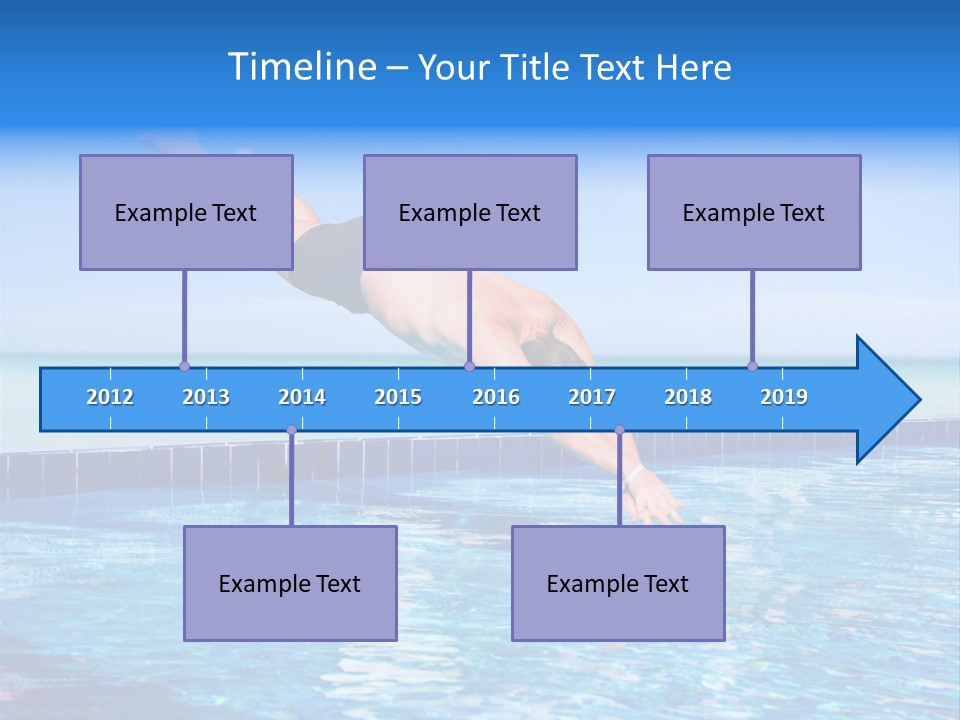 Coast Vacation Male PowerPoint Template