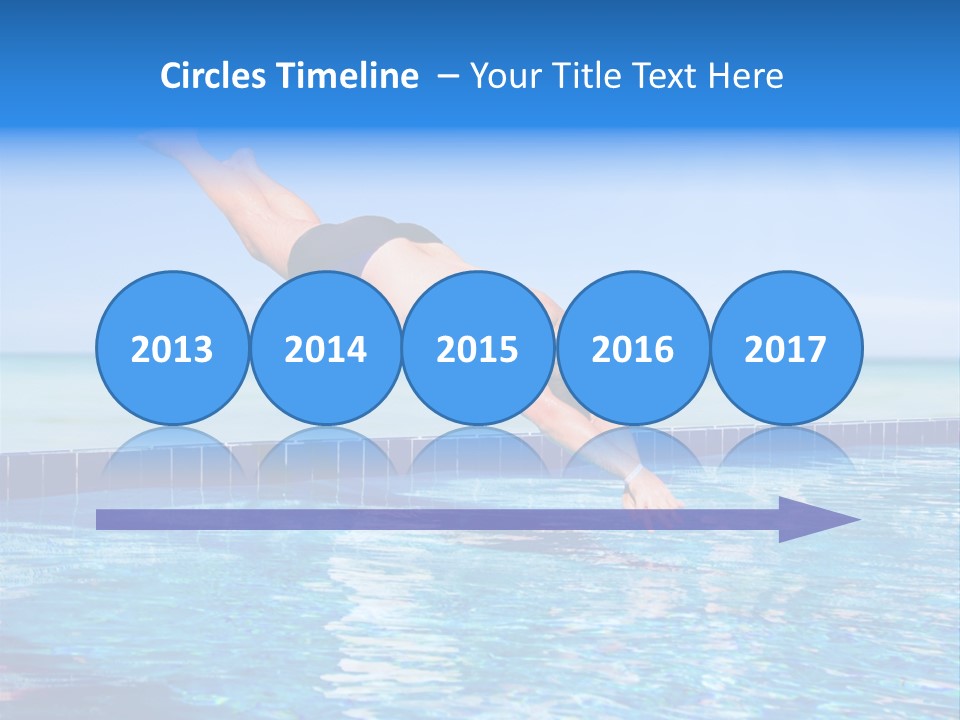 Coast Vacation Male PowerPoint Template