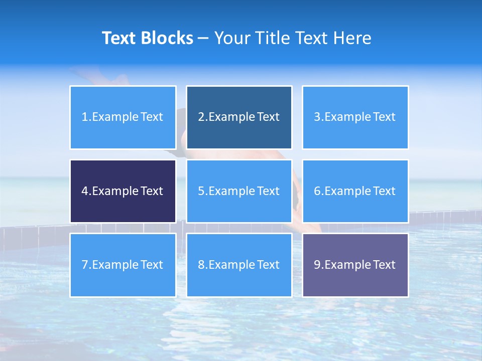 Coast Vacation Male PowerPoint Template