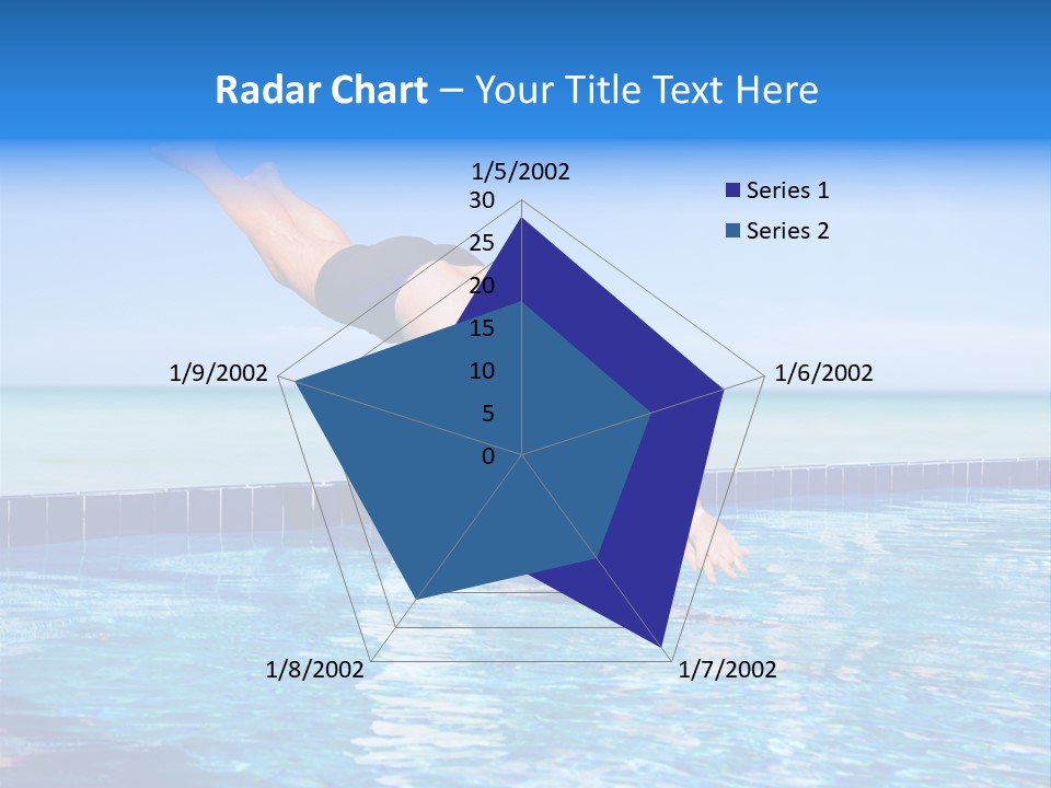 Coast Vacation Male PowerPoint Template