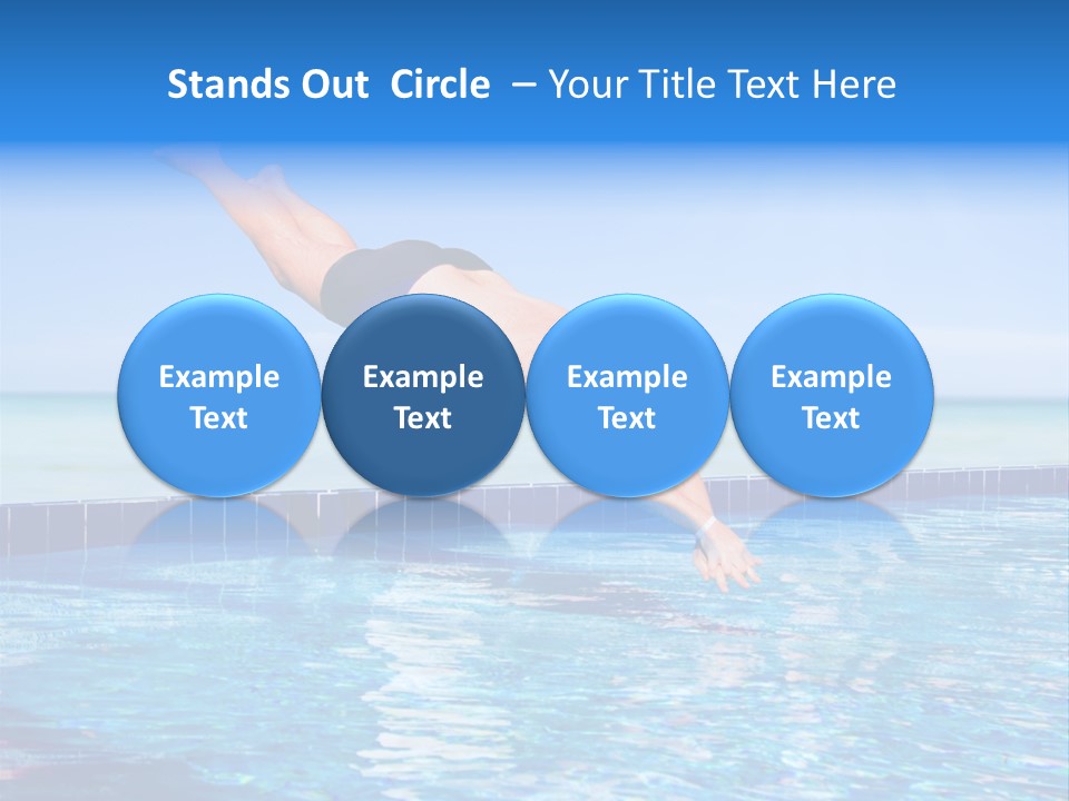 Coast Vacation Male PowerPoint Template