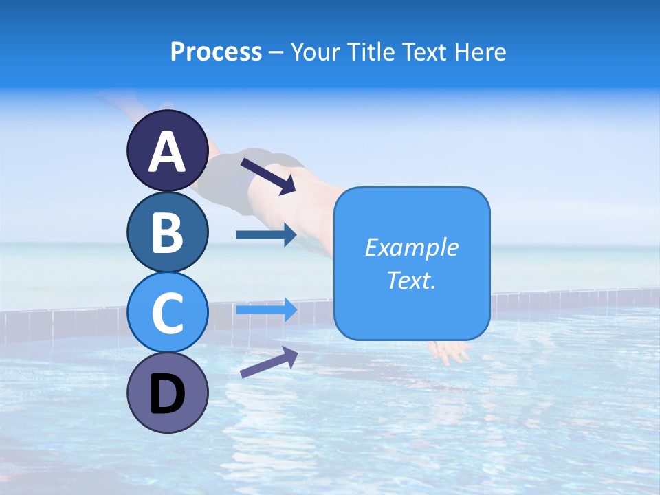 Coast Vacation Male PowerPoint Template