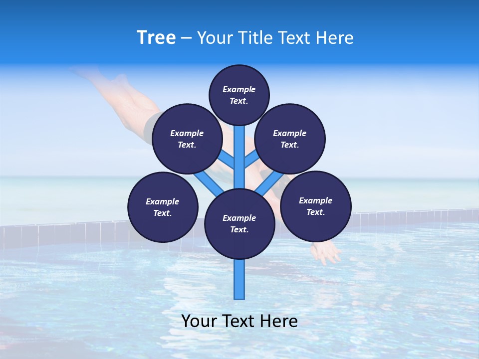 Coast Vacation Male PowerPoint Template