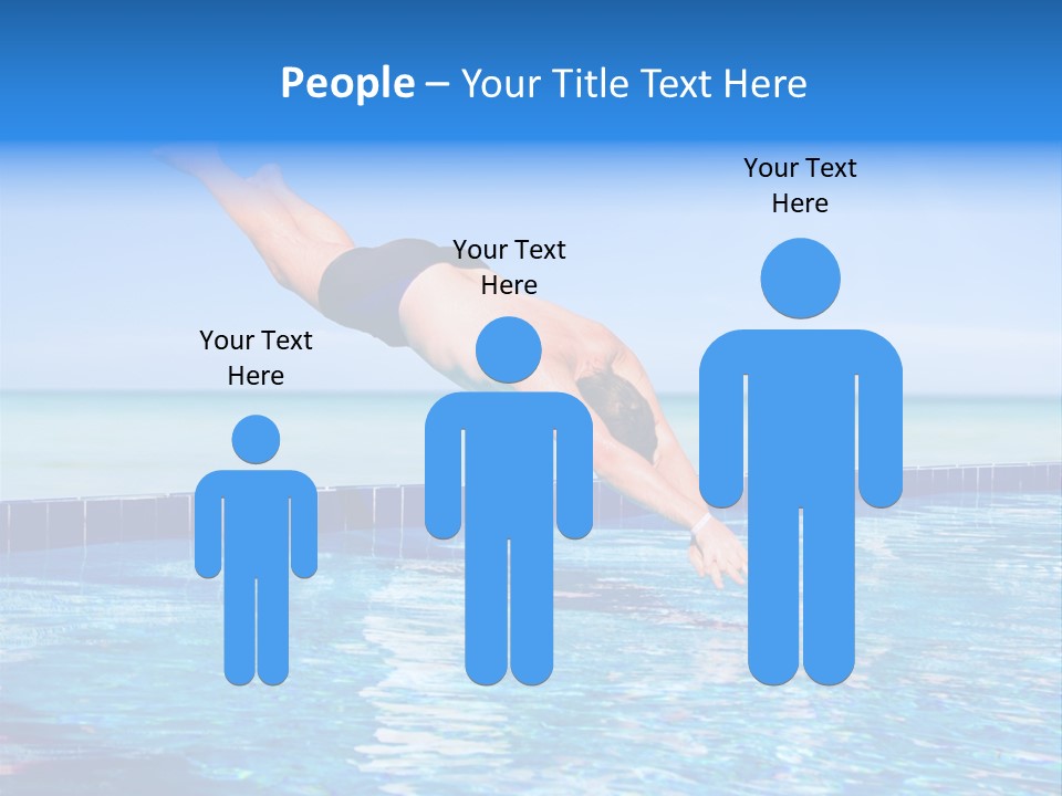 Coast Vacation Male PowerPoint Template