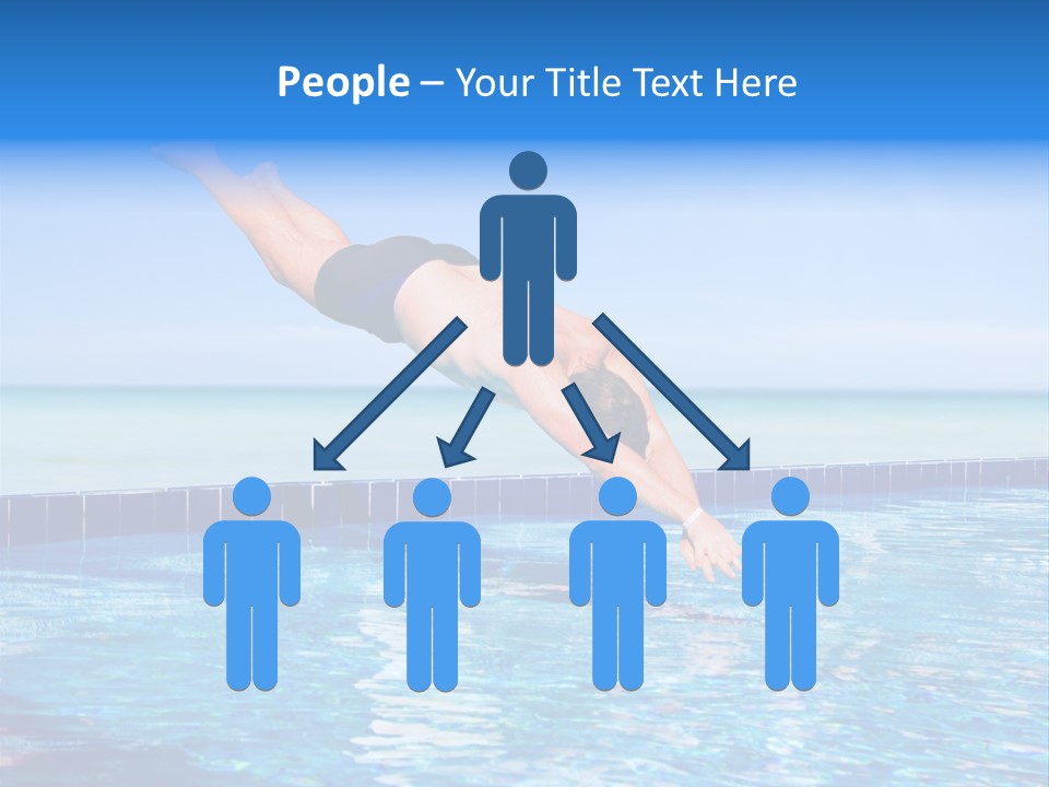 Coast Vacation Male PowerPoint Template