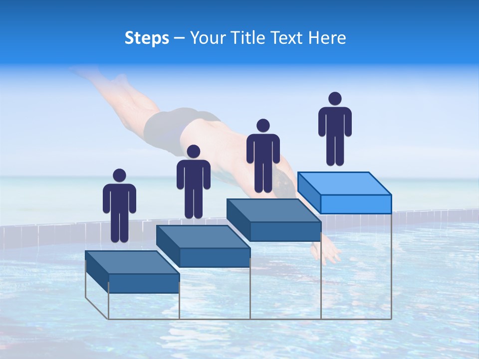 Coast Vacation Male PowerPoint Template