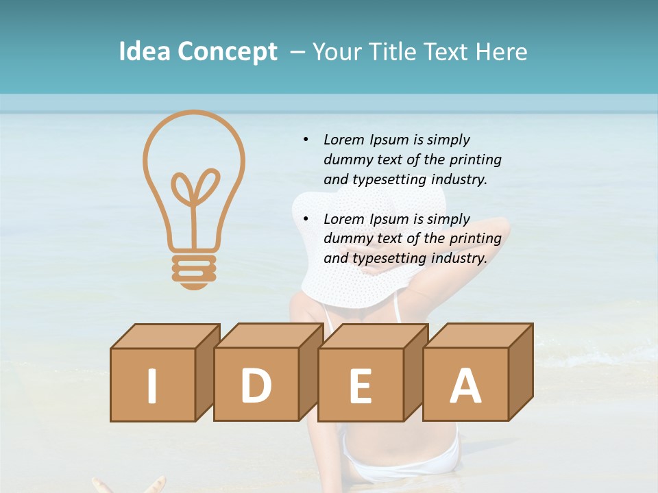 Happy Joy Y PowerPoint Template