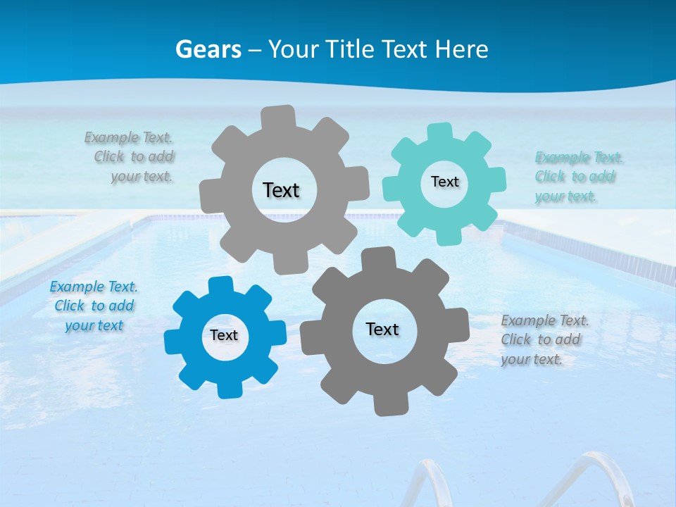 Macro Colour Scene PowerPoint Template