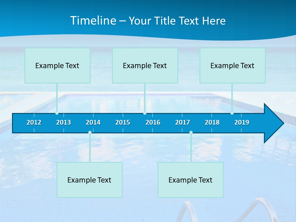 Macro Colour Scene PowerPoint Template