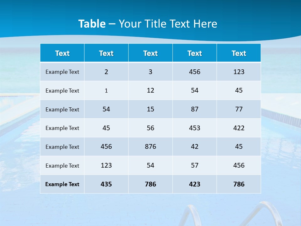 Macro Colour Scene PowerPoint Template