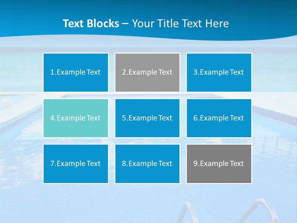 Macro Colour Scene PowerPoint Template