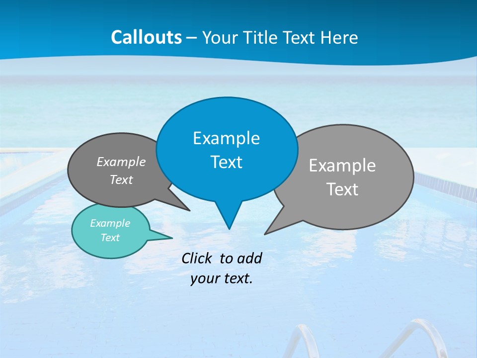 Macro Colour Scene PowerPoint Template