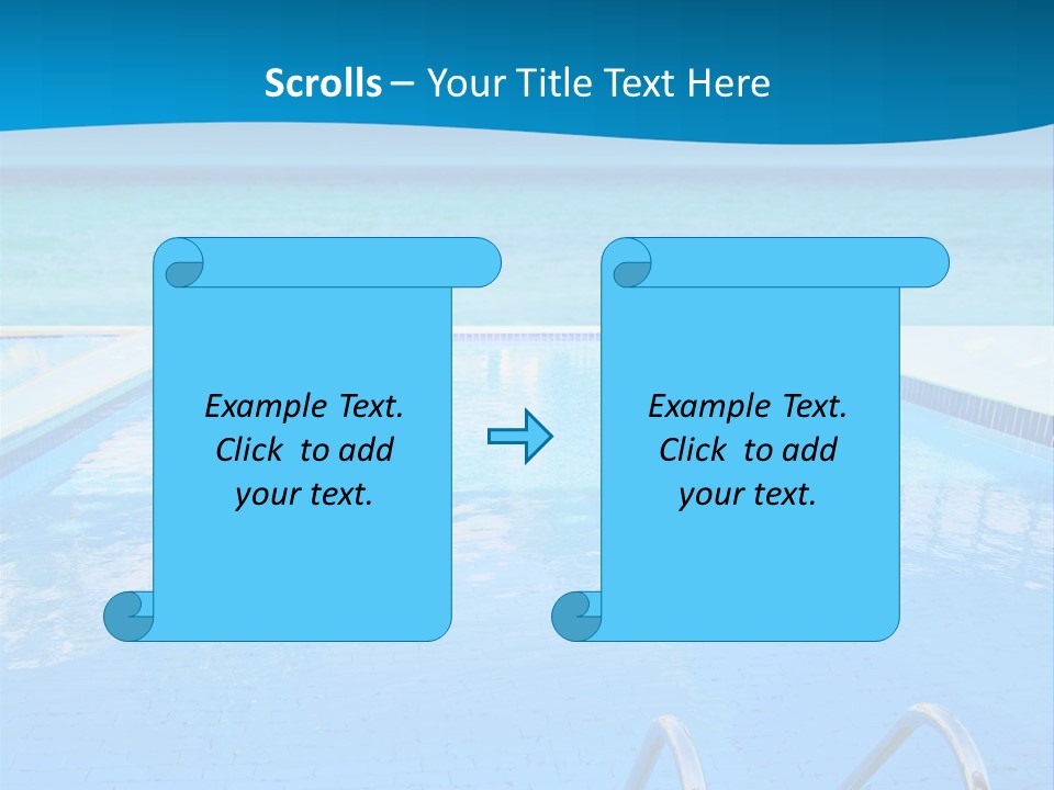 Macro Colour Scene PowerPoint Template