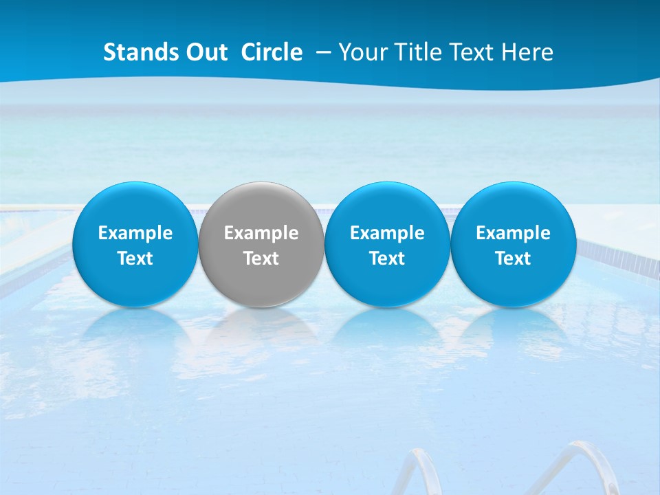 Macro Colour Scene PowerPoint Template