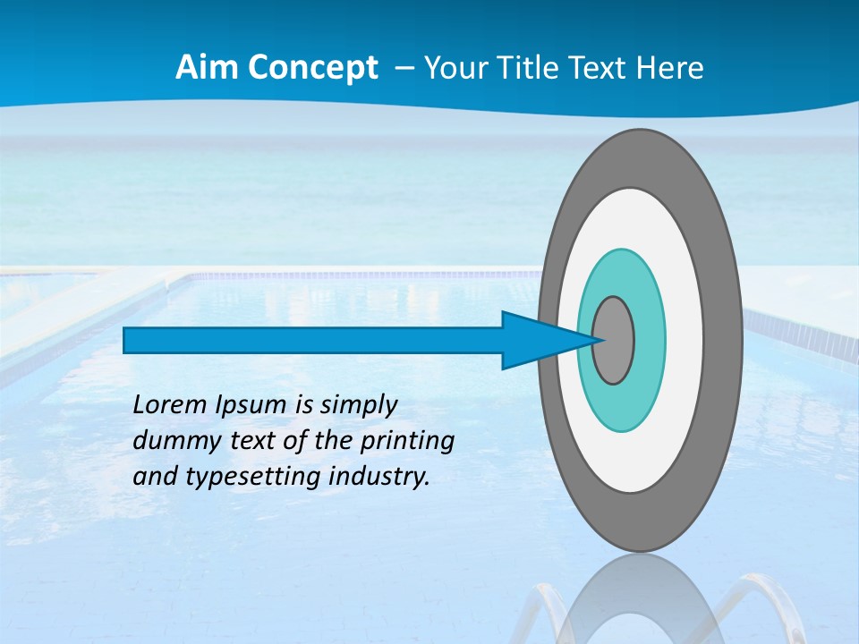 Macro Colour Scene PowerPoint Template