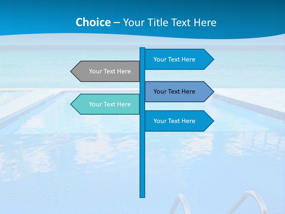 Macro Colour Scene PowerPoint Template