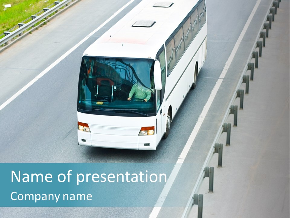 Nature Bus Tour PowerPoint Template