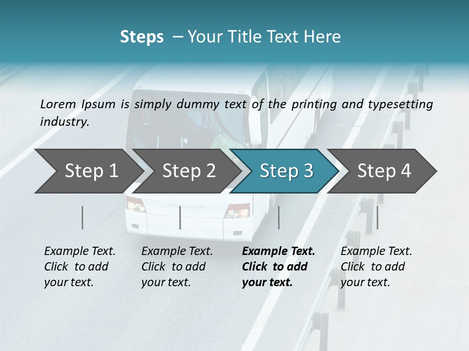 Nature Bus Tour PowerPoint Template