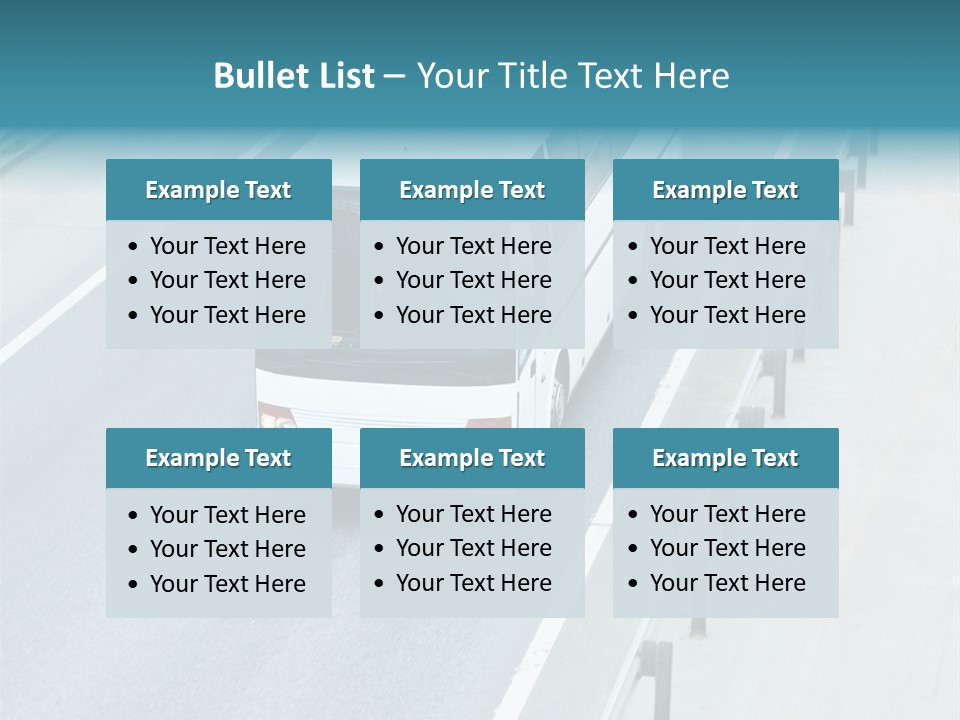 Nature Bus Tour PowerPoint Template