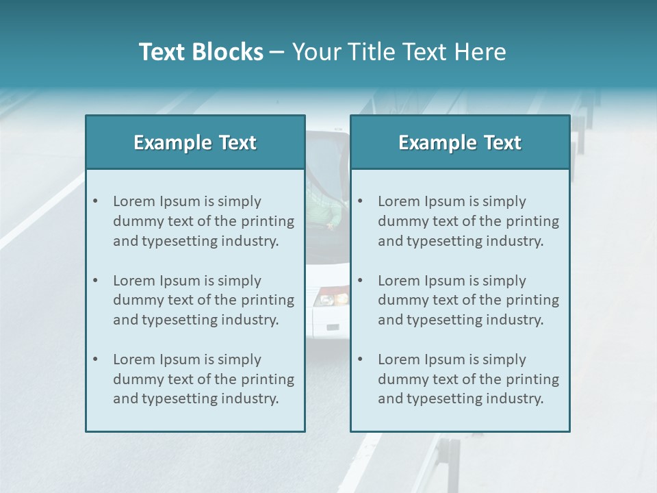 Nature Bus Tour PowerPoint Template