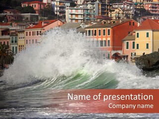 Nature Wave Wild PowerPoint Template