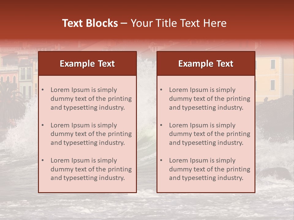 Nature Wave Wild PowerPoint Template