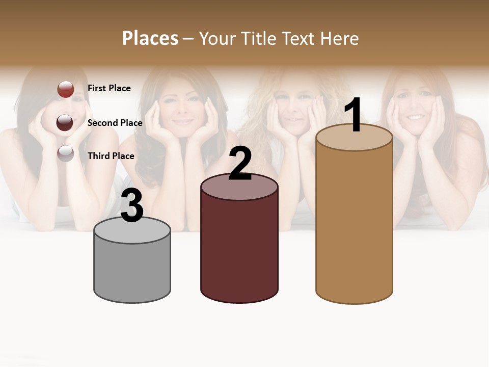 Blue Eyed Fun Sexy PowerPoint Template