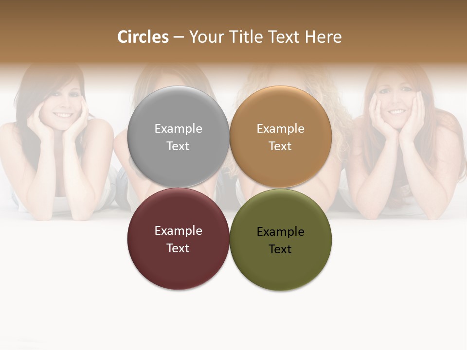 Blue Eyed Fun Sexy PowerPoint Template