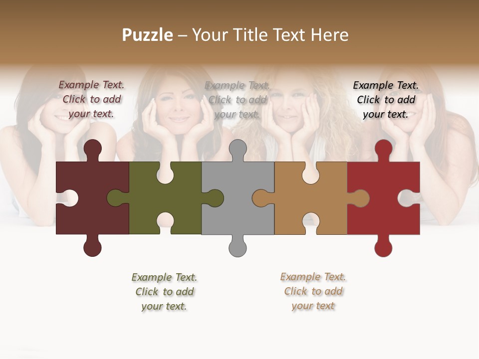 Blue Eyed Fun Sexy PowerPoint Template