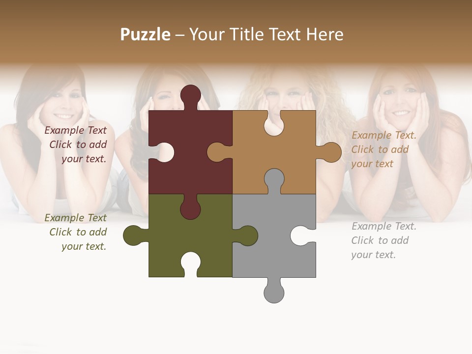 Blue Eyed Fun Sexy PowerPoint Template