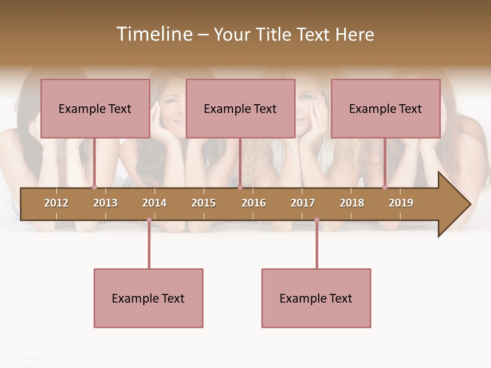 Blue Eyed Fun Sexy PowerPoint Template