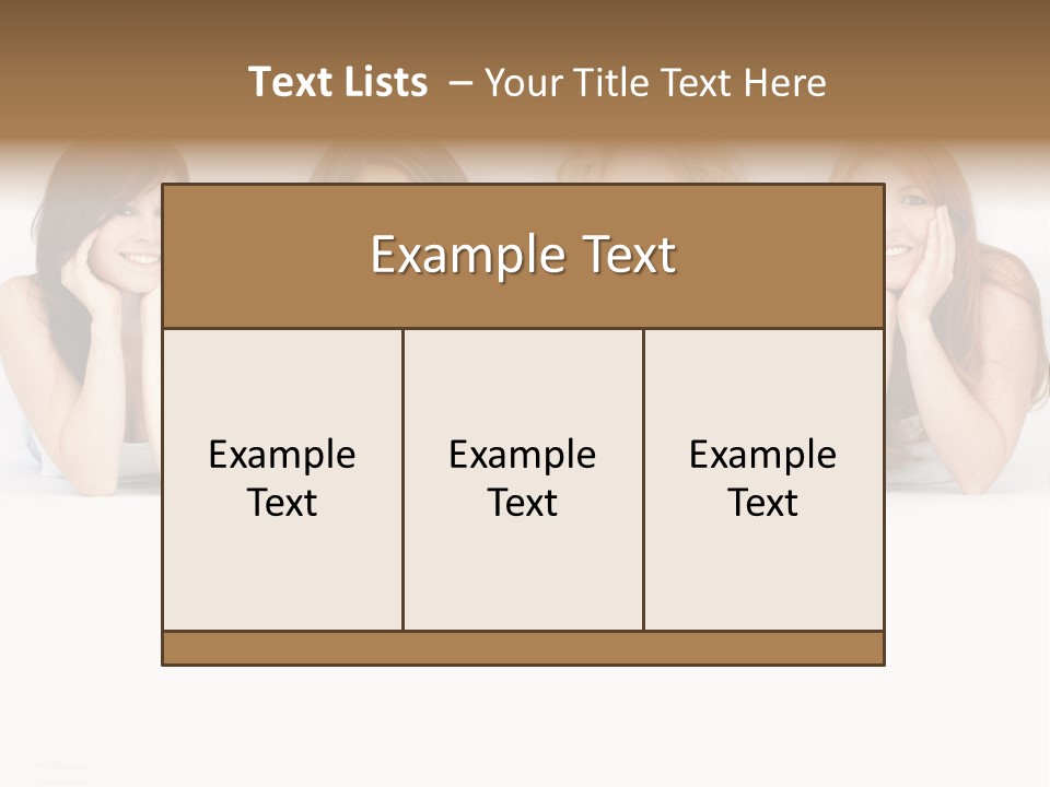 Blue Eyed Fun Sexy PowerPoint Template